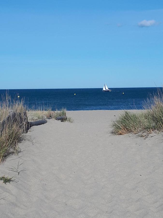 Appart Avec Terrasse Et Magnifique Vue Sur La Mer Le Barcarès Zewnętrze zdjęcie
