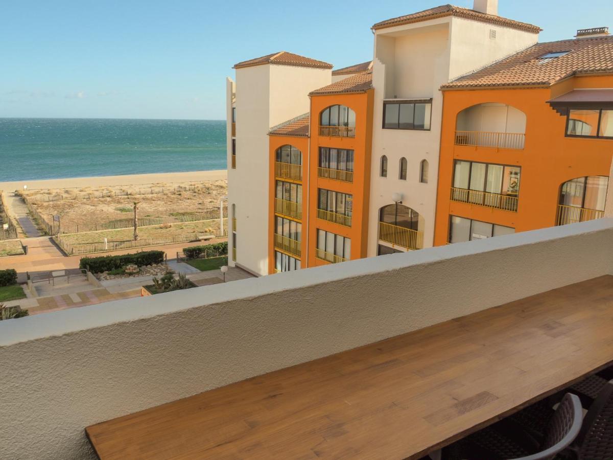 Appart Avec Terrasse Et Magnifique Vue Sur La Mer Le Barcarès Zewnętrze zdjęcie