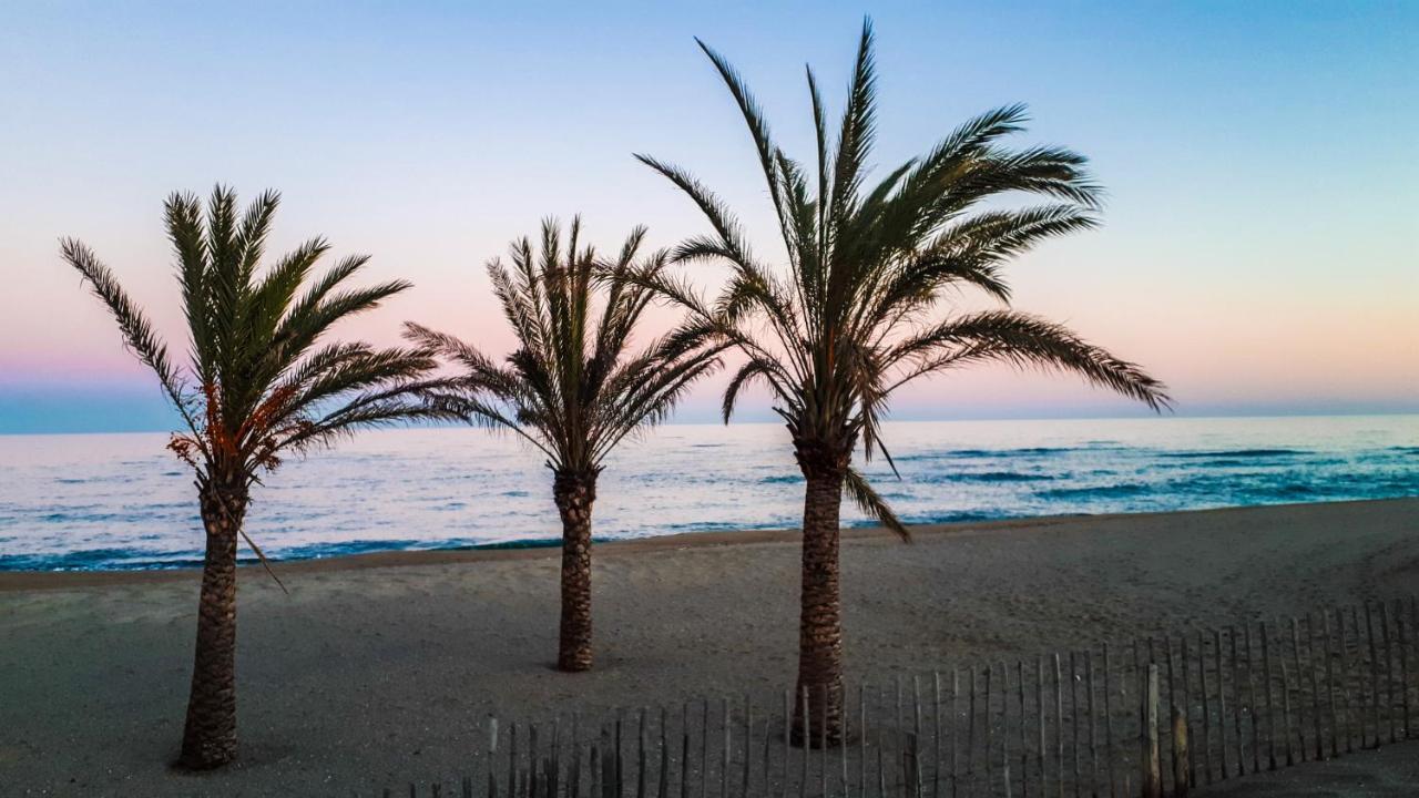 Appart Mezzanine Vue Mer Et Plage, Parking Wifi Tv Le Barcarès Zewnętrze zdjęcie